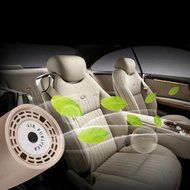 Iuhan&reg; Fashion USB Car Air Cleaner Purifier Portable Mini Hepa Filter Ionizer Freshener (Grey) N7