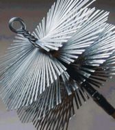 Chimney Plus 500271 Rutland 7 x 11 Inch Flat Wire Brush - .375 Inches