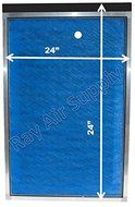 Dynamic Air Cleaner Replacement Filter Pads 24x24 Refills (3 Pack)
