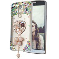 Spritech(TM) Bling Phone Case For LG V10,3D Handmade Crystal Perfume Pattern Accessary Design Clear Cellphone... N29