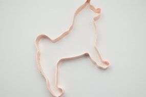 Akita Copper Cookie Cutter N3