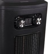 Walcut Luxury Deluxe Free Standing 1500W Mechanical Version 3 Infrared Quartz Tube Tower Heater N2