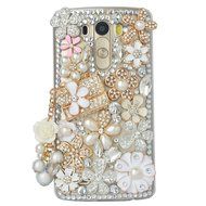 Spritech(TM) Bling Phone Case For LG V10,3D Handmade Crystal Perfume Pattern Accessary Design Clear Cellphone... N36