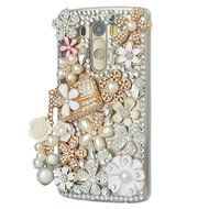Spritech(TM) Bling Phone Case For LG V10,3D Handmade Crystal Perfume Pattern Accessary Design Clear Cellphone... N37
