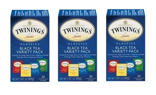 Twinings Variety Pack of Four Flavors, Tea Bags, 20-Count