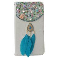 Galaxy S7 Case,Yaheeda [Stand Feature] Bling Sparkle Crystal Wallet Case [Sparkle Plume Feather Chain] Premium... N4