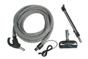Cen-Tec Systems 90991 CT10 Quiet Drive Response Powerhead with Electric Hose with Hose Sock, 35-Feet