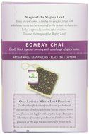 Mighty Leaf Tea, Bombay Chai, 15-Count Whole Leaf Pouches (Pack of 3)