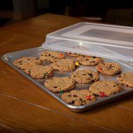 Artisan Metal Works Half Aluminum Sheet Pan with Cover (18&quot; x 13&quot; x 1) N2