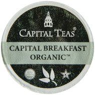 Capital Teas Turmeric Ginger Organic Tea, Keurig Cups, 12 Count N16