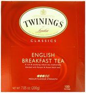 Twinings Tea, English Breakfast, 100 Count, 7.05 oz N3