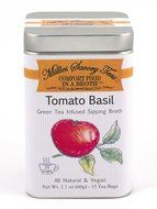 All Natural Vegan Vegetarian Green Tea Infused Sipping Broth 15 Tea Bags Tomato Basil