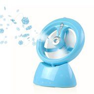 REXSONN Ultrasonic Desktop Cool Misting Fan Humidifier with Built-in Battery and Water Tank for Beauty, Home,...