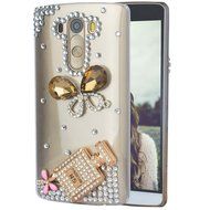 Spritech(TM) Bling Phone Case For LG V10,3D Handmade Crystal Perfume Pattern Accessary Design Clear Cellphone... N45