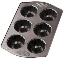 Wilton Excelle Elite 6 Cup Mini Form Coffee Cake Dessert Pan Superior Nonstick