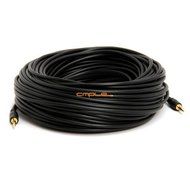 Cmple - Stereo Audio Patch Cable Male to Male 3.5mm - 100 FT