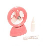 Mandydov USB 2 in 1 Colorful Mini Misting Fan with Personal Cooling Mist Humidifier for Home Office and Travel...