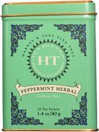 Harney and Sons Peppermint, Caffeine-Free Herbal 20 Sachets per Tin (1.4 Oz)