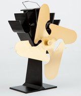 Fireplace Heat Powered Fan - Enjoy Heat From Your Wood Burning Stove and Drive Heat into Your Entire House Without... N3