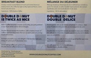 Double Donut Breakfast Blend Coffee, in Recyclable Single Serve Cups for Keurig K-Cup Brewers, 24 Count