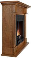 Real Flame Kipling Ventless Gel Fuel Fireplace White N2