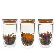 Elitea&reg; 12 Pieces Premium Grade Jasmine Blossom Blooming Flowering Flower Tea Balls (Assorted 6 Blooming Styles)