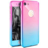 iPhone 6S Case,iPhone 6 Case,ikasus [Tempered Glass Protector] Luxury Gradient Color Ultra-thin Shockproof Armor... N4