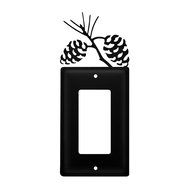 Wrought Iron Pine Cone Single Modern Switch Cover