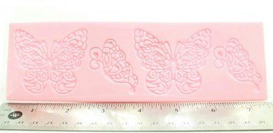 Silicone Cake Decorating Mold for Fondant, Gum Paste, or Sugar Paste (Butterflies) N3