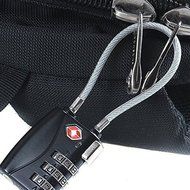 HT Luggage Locks Combination Password Locks Padlocks TSA Approved 3-Digit 4-Pack (Four Color) N4