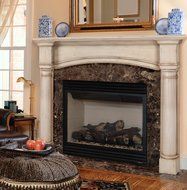 Pearl Mantels 159-48-80 The Princeton 48-Inch Fireplace Mantel Surround, French Country N5