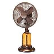 Deco Breeze DBF0610 Table Fan, Fir Bark, 10-Inch