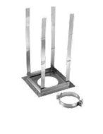 264006 6" Square Firestop Support B- Vent