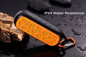 Waterproof Portable Bluetooth Speaker, ZHOPPY Wireless Outdoor Bluetooth Speaker Water / Shock / Dust Resistance...