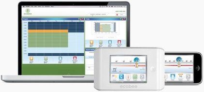ecobee EB-EMS-02 Energy Management System Thermostat 4 Heat-2 Cool with Full Color Touch Screen N2