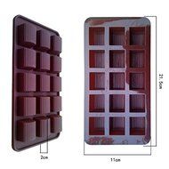 Silicone Cake Mold Striped Rectangular Chocolate Mold Baking Tools