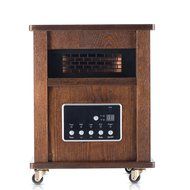 Wooden Oak Portable Infrated Room Space Heater,ETL 1500W, With Remote Control N3