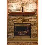 Pearl Mantels 418-72 Homestead Natural Unfinished 72" Mantel Shelf N8