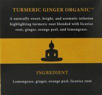 Capital Teas Turmeric Ginger Organic Tea, Keurig Cups, 12 Count N20