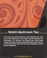 Reishi Mushroom Tea - Organic Herbs - 18 Bleach Free Tea Bags N2