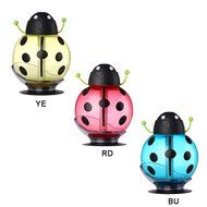 MyMei Beetle Mini USB Humidifier 360 Degree Rotation for Car Office Travel Home LED Light (Red)