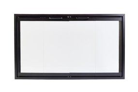 Superior Bi-Fold Glass Fireplace Door, Easy to Install, Stop Annoying Drafts and Lower Your Heating Bill (Fits...