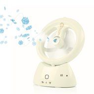 REXSONN Ultrasonic Desktop Cool Misting Fan Humidifier with Built-in Battery and Water Tank for Beauty, Home,... N7