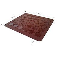 Silicone Cake Tools Bakeware The 30 hole cherry flowers Macarons special silicone pad Chocolate Cupcake Mold