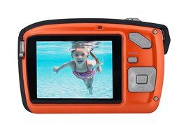 Bell+Howell Splash II WP16-O 16MP Waterproof Digital Camera with 2.5-Inch LCD Screen (Orange) N12
