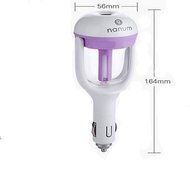 Mini Watered Car Humidifier Cool Mist Humidifier Cooling Atomizing liquid drop of water (purple)