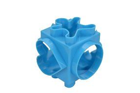 Southern Homewares 6-in-1 Cookie or Fondant All-in-1 Cutter, Blue