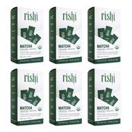 Rishi Tea Organic Matcha Japanese Green Tea Powder, 12 travel packets, 0.63 Ounces Box