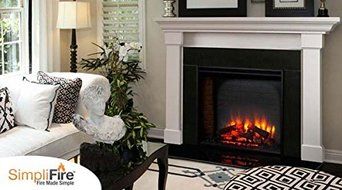 Hearth &amp; Home 30-In Built-In Electric Fireplace - SF-BI30-E