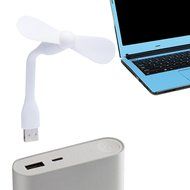 AMA(TM) Portable Flexible Mini USB Cooling Fan Air Conditioner Cooler for Laptop Computer (Hot Pink) N2